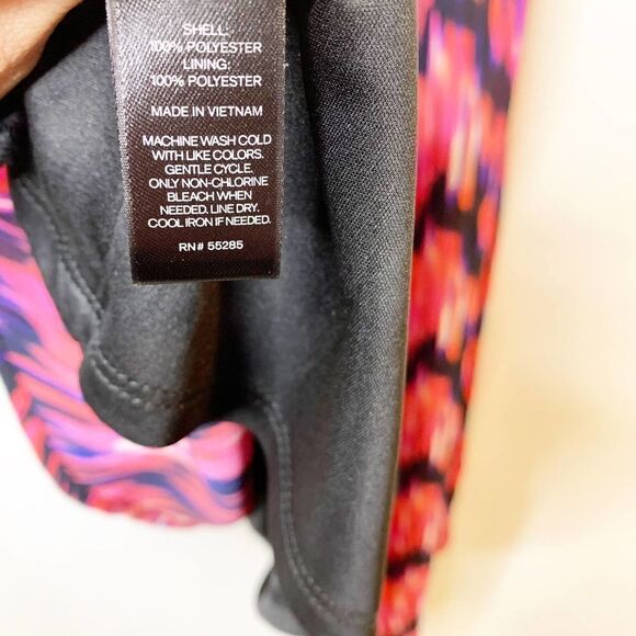 Express Dress Womens Pink Sleeveless Mini Ladies Size Small Pink Black NEW - Picture 7 of 7